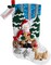 Bucilla Felt Stocking Applique Kit 18" Long-Santa's Forest Family